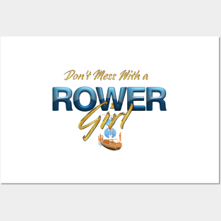 Rower Girl Posters and Art